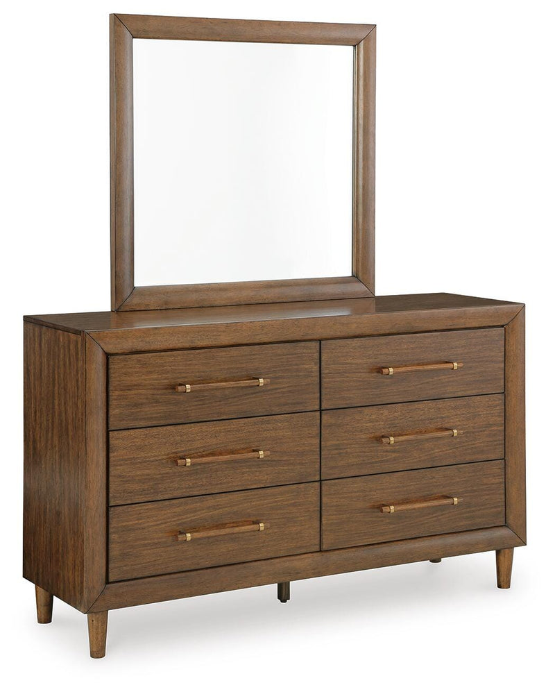 Lyncott Upholstered Panel Bed Bedroom Set