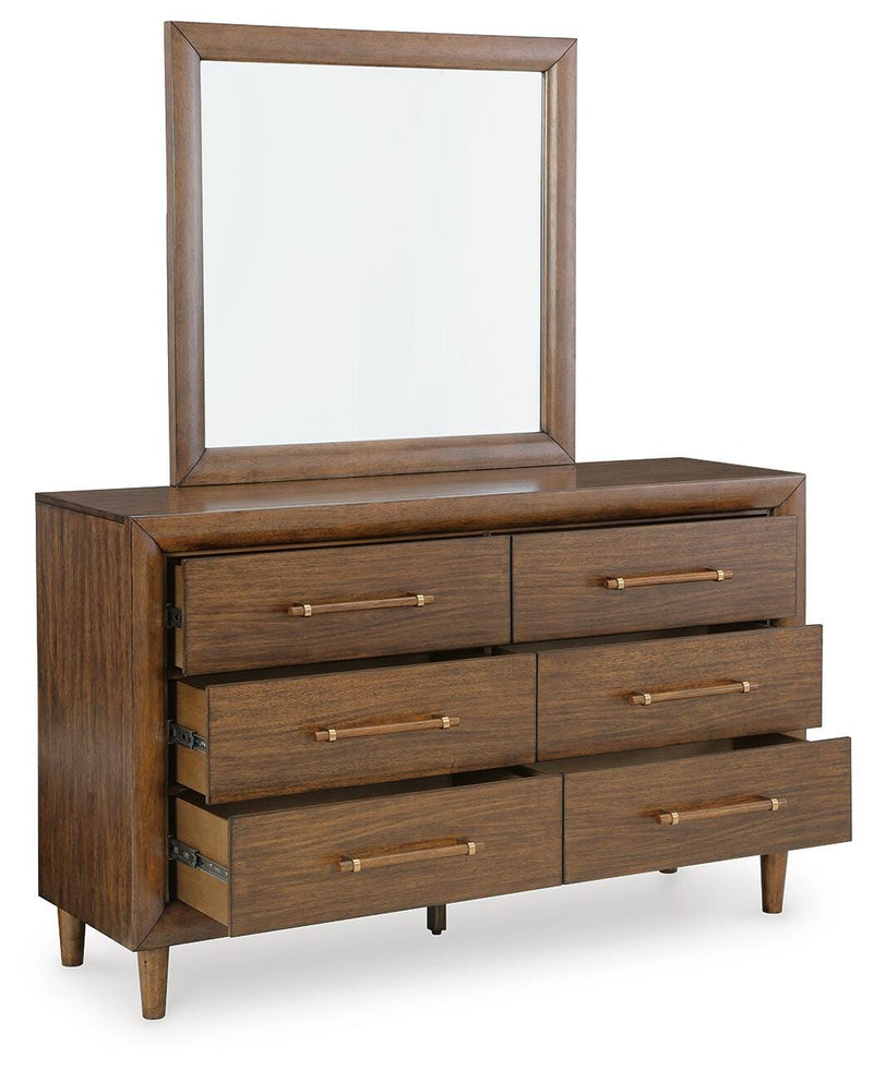 Lyncott Upholstered Panel Bed Bedroom Set