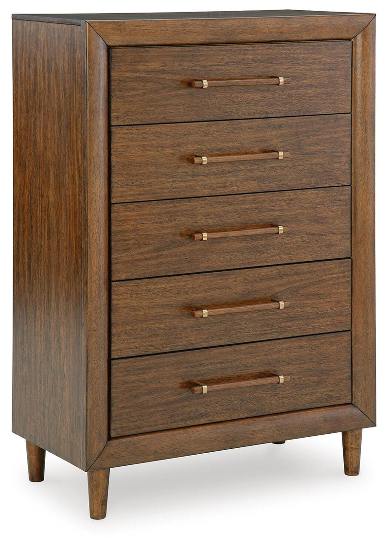 Lyncott Upholstered Panel Bed Bedroom Set
