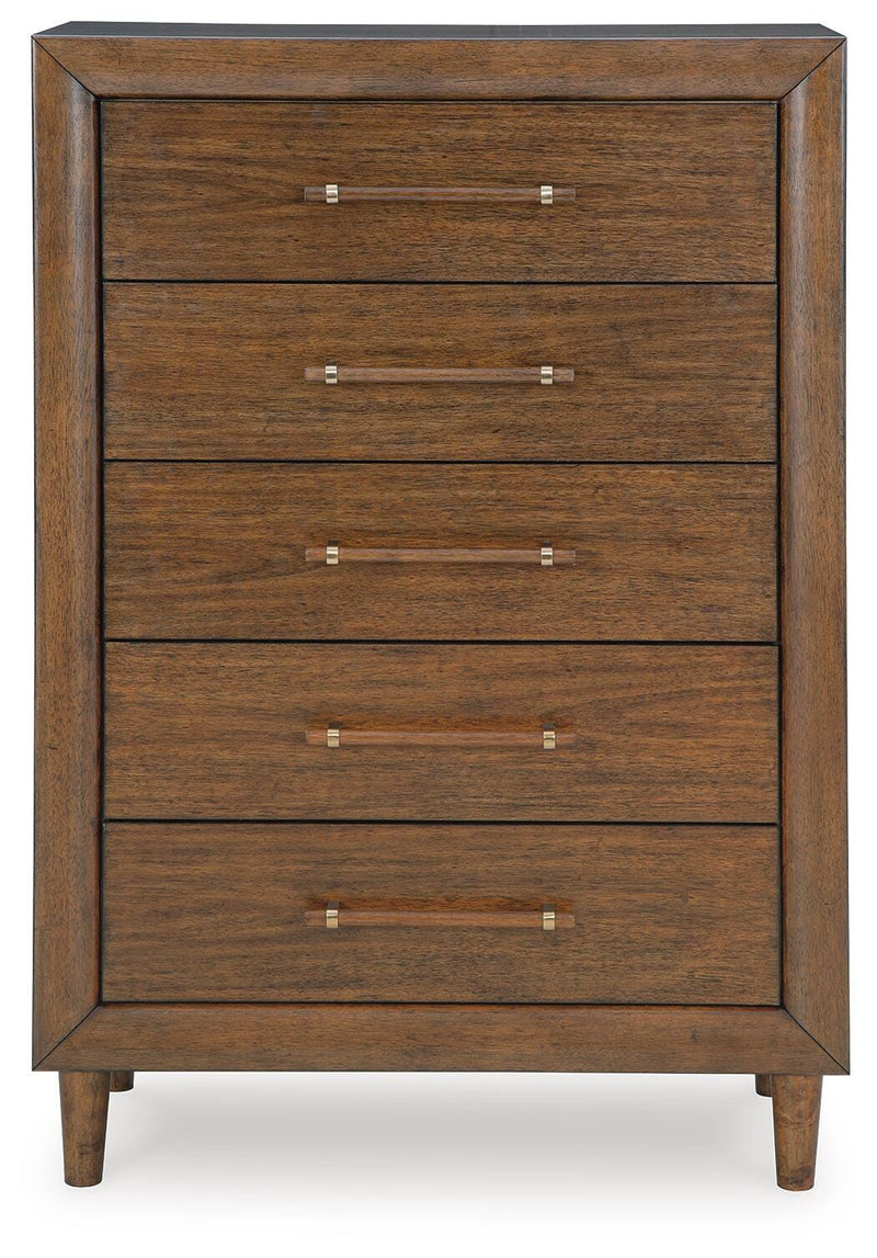 Lyncott Upholstered Panel Bed Bedroom Set