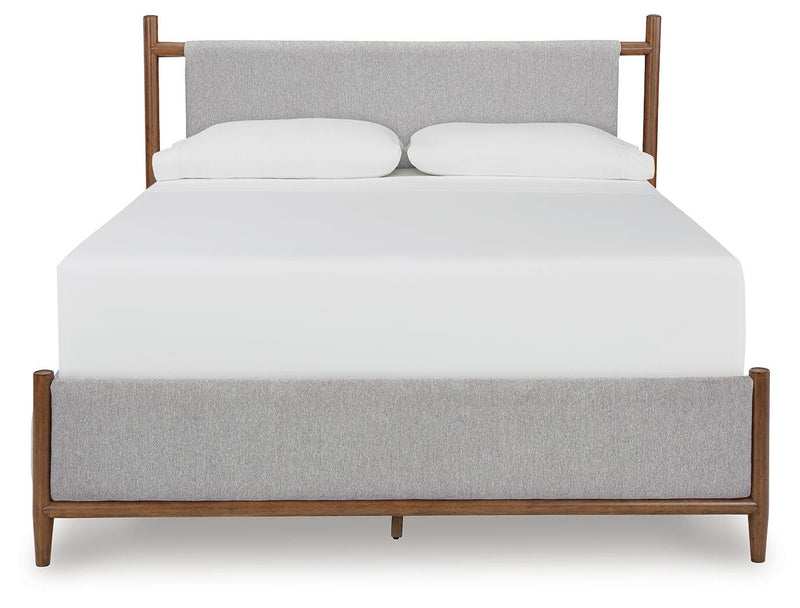 Juego de dormitorio de cama tapizada Lyncott