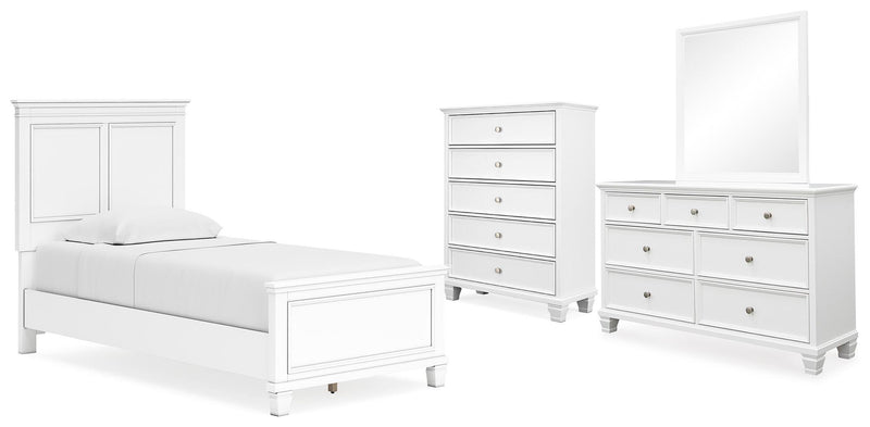 Fortman Panel Bed Bedroom Set