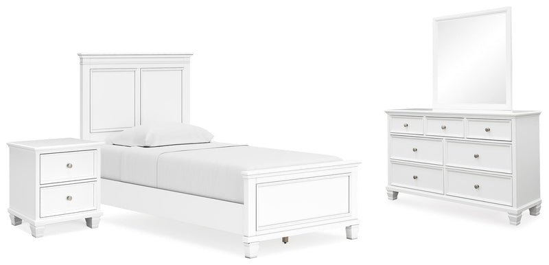 Fortman Panel Bed Bedroom Set