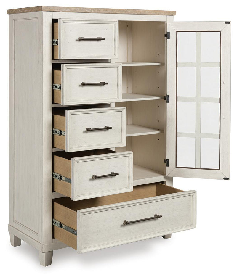 Juego de dormitorio de cama con paneles Shaybrock