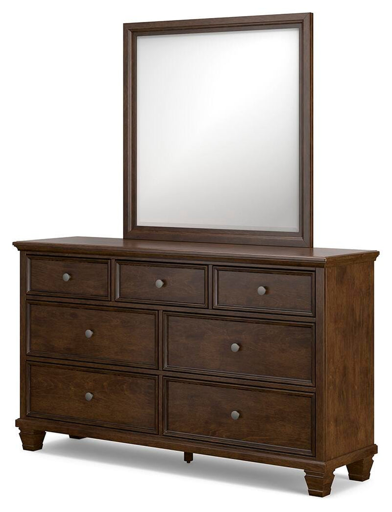 Juego de dormitorio con cama panel Danabrin
