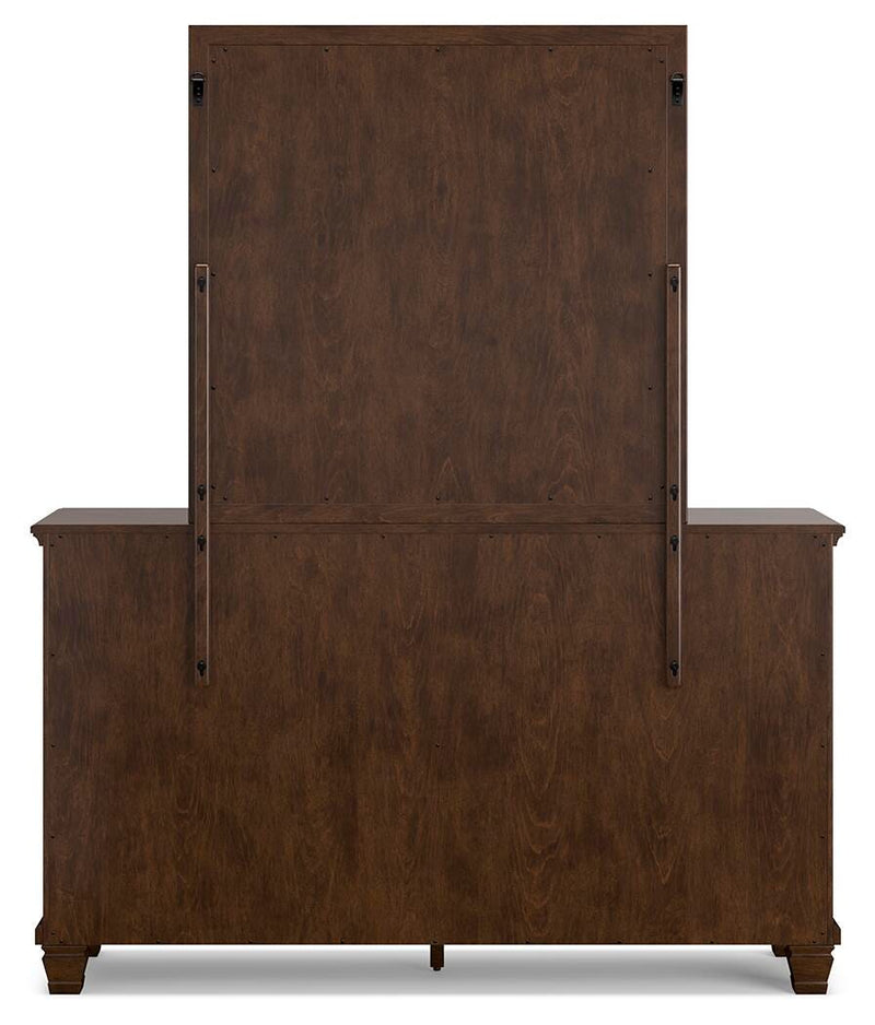 Juego de dormitorio de cama con paneles Danabrin