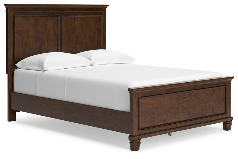 Juego de dormitorio de cama con paneles Danabrin