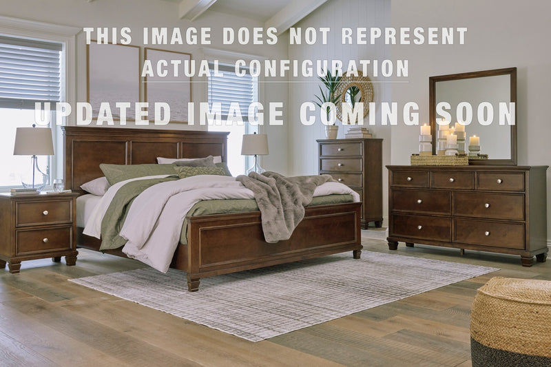 Danabrin Panel Storage Bed