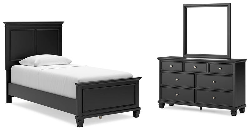 Lanolee Panel Bed Bedroom Set