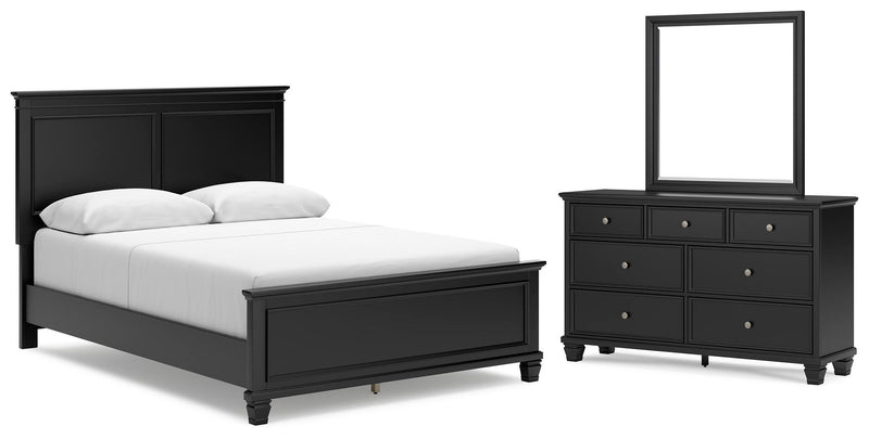 Lanolee Panel Bed Bedroom Set