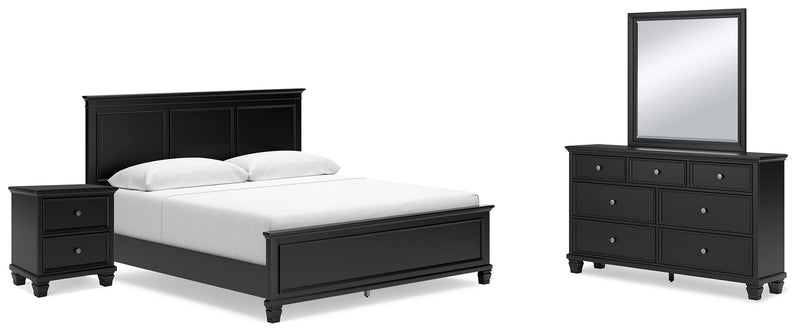 Lanolee Panel Bed Bedroom Set