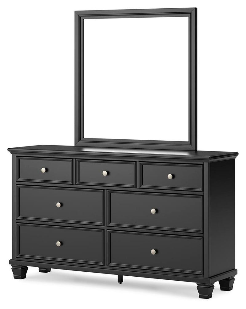 Juego de dormitorio con cama de almacenamiento Lanolee Panel