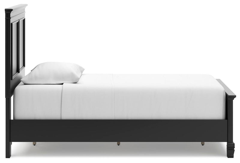 Cama con paneles Lanolee