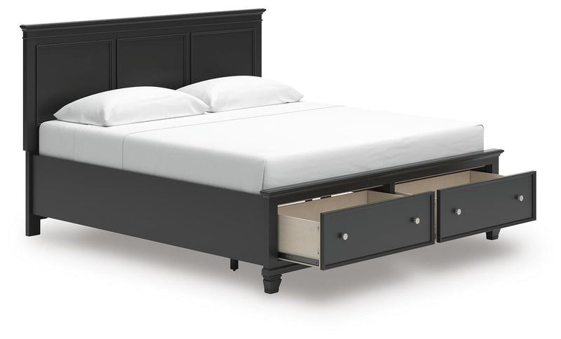 Lanolee Panel Storage Bed
