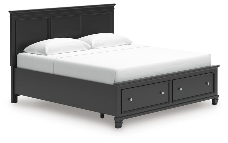 Lanolee Panel Storage Bed