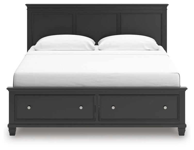 Lanolee Panel Storage Bed
