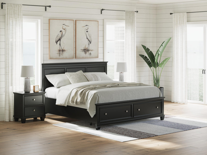 Lanolee Panel Storage Bed