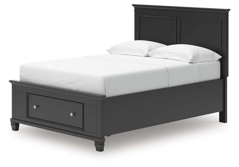 Lanolee Panel Storage Bed