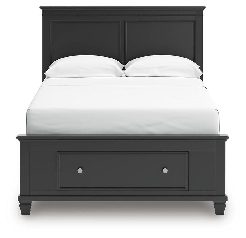 Lanolee Panel Storage Bed