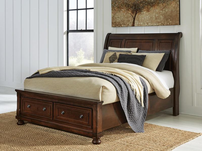 Porter Sleigh Storage Bed