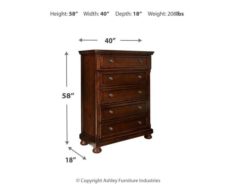 Juego de dormitorio Porter Panel Bed