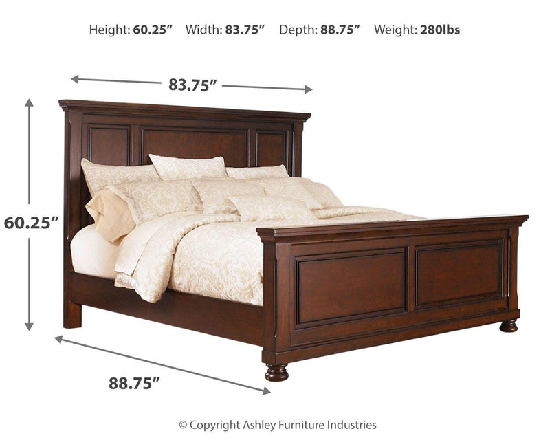 Juego de dormitorio Porter Panel Bed