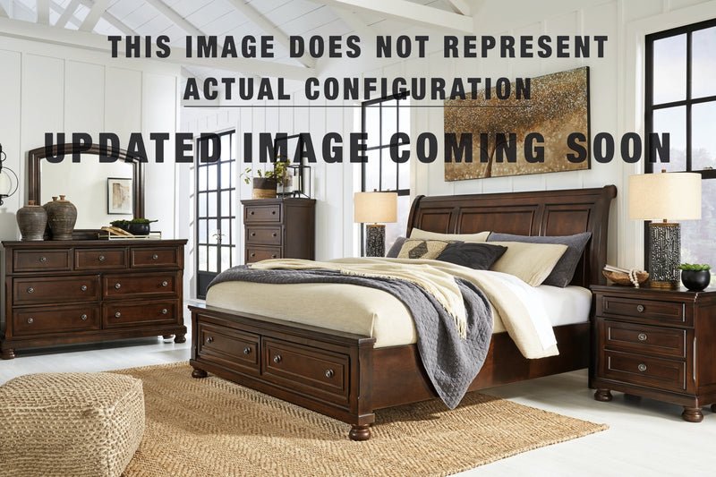 Porter Panel Storage Bed Bedroom Set