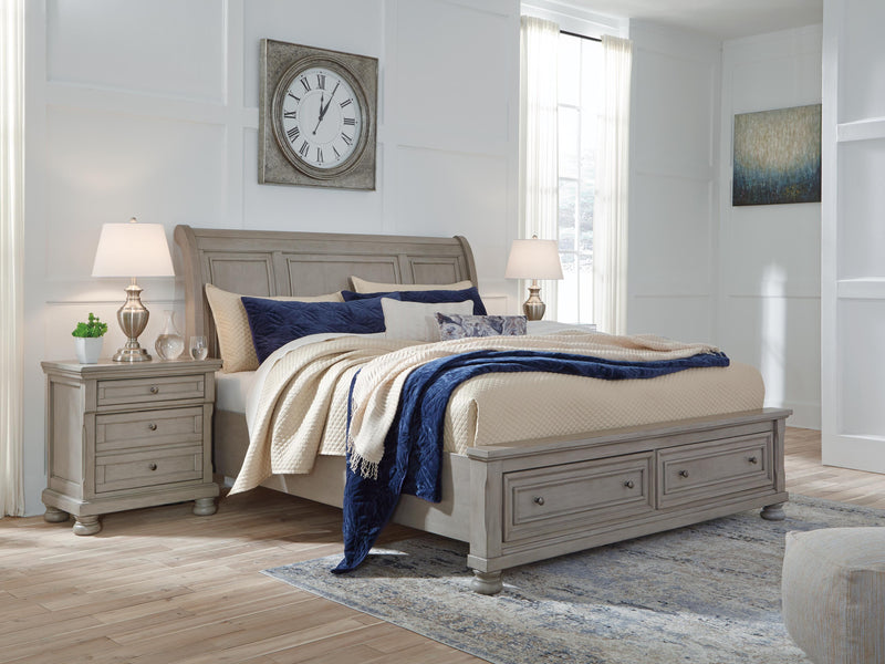 Cama trineo Lettner con 2 cajones de almacenaje