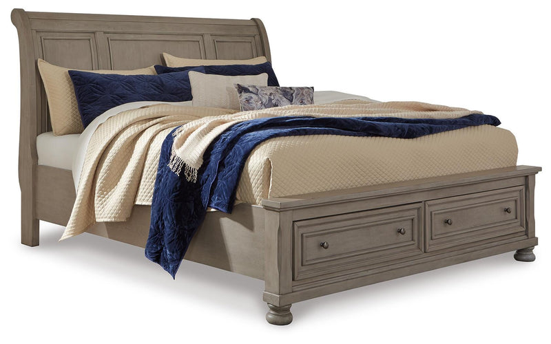 Cama trineo Lettner con 2 cajones de almacenaje