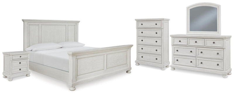 Robbinsdale Panel Bed Bedroom Set