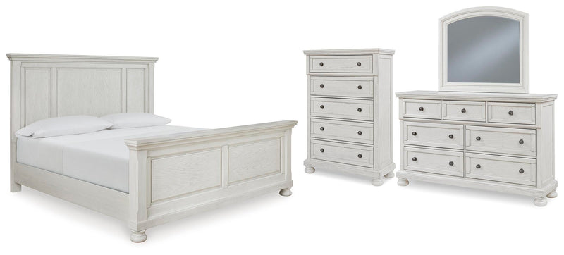 Robbinsdale Panel Bed Bedroom Set