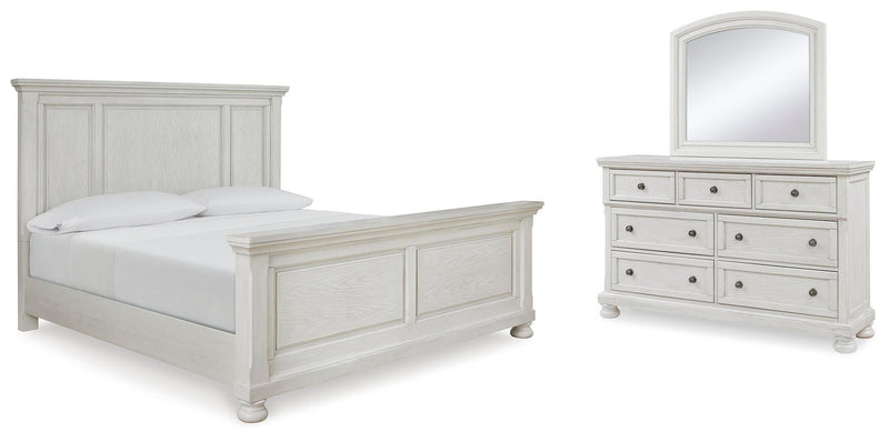 Robbinsdale Panel Bed Bedroom Set