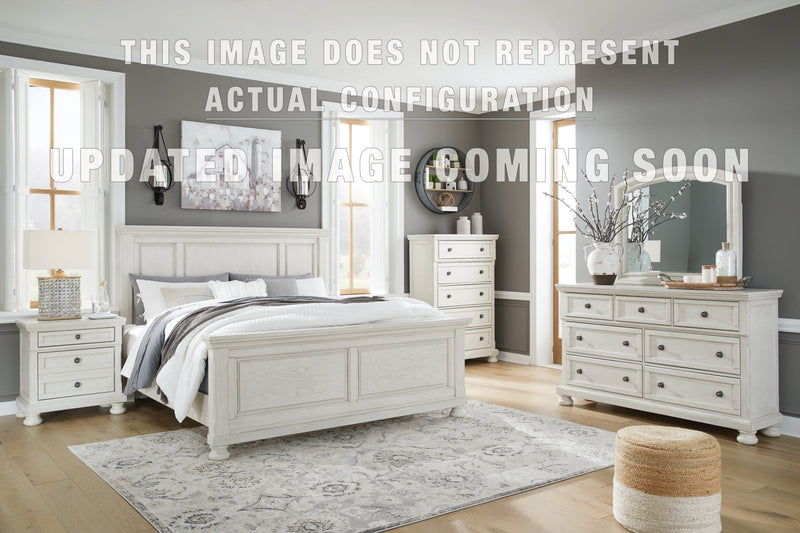 Robbinsdale Sleigh Storage Bed Bedroom Set