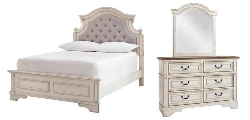 Realyn Panel Bed Bedroom Set