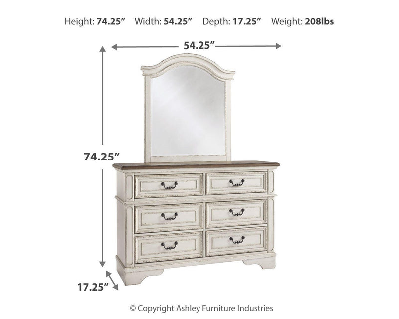Realyn Panel Bed Bedroom Set