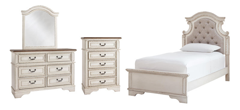 Realyn Panel Bed Bedroom Set