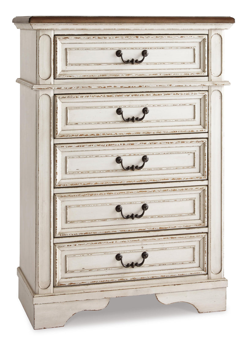 Realyn Panel Bed Bedroom Set