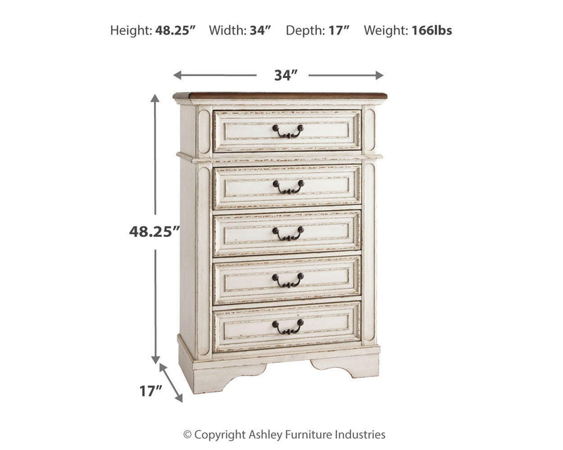 Realyn Panel Bed Bedroom Set