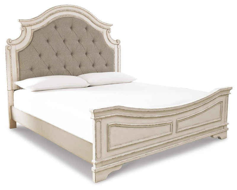 Realyn Upholstered Panel Bed