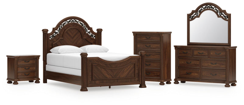 Lavinton Poster Bed Bedroom Set