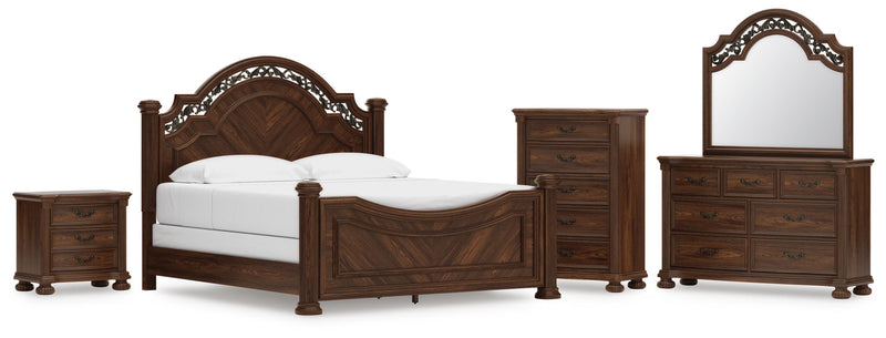 Lavinton Poster Bed Bedroom Set