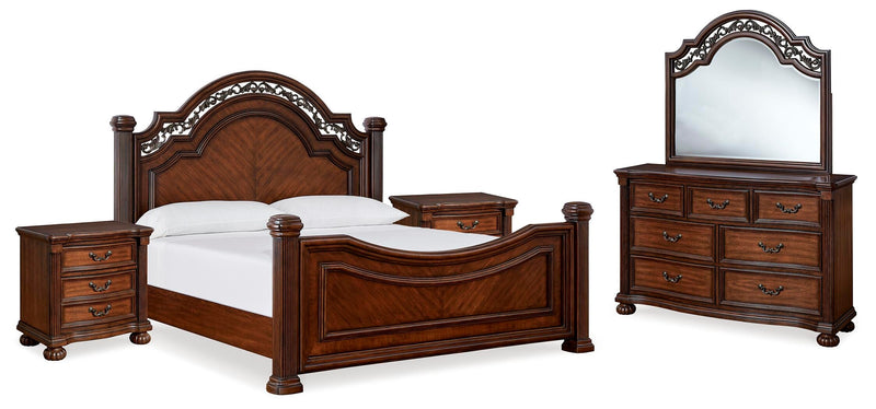Lavinton Poster Bed Bedroom Set