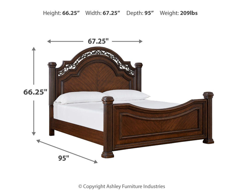 Lavinton Poster Bed Bedroom Set