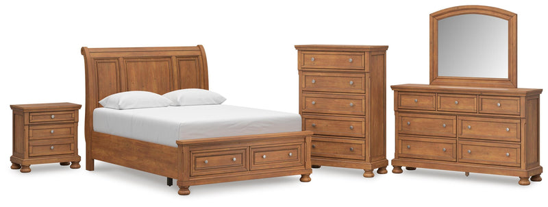 Feddinger Storage Sleigh Bed Bedroom Set