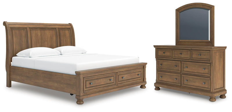 Feddinger Storage Sleigh Bed Bedroom Set