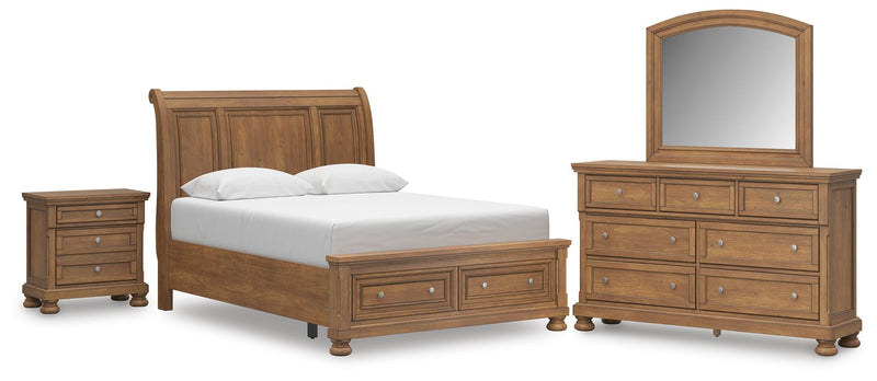 Feddinger Storage Sleigh Bed Bedroom Set