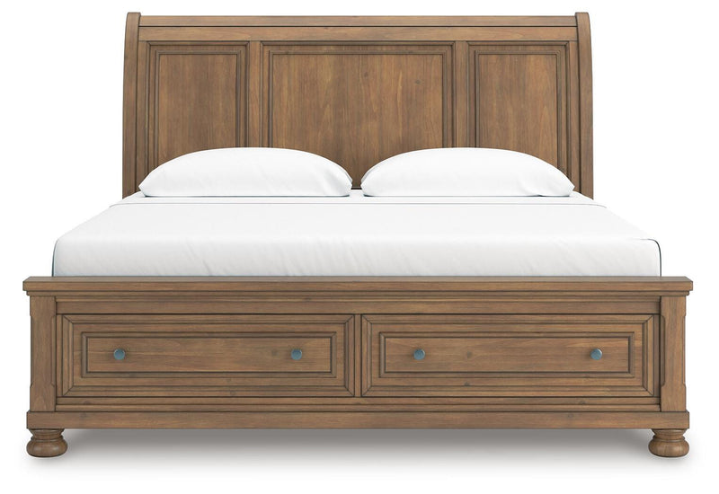 Feddinger Storage Sleigh Bed Bedroom Set