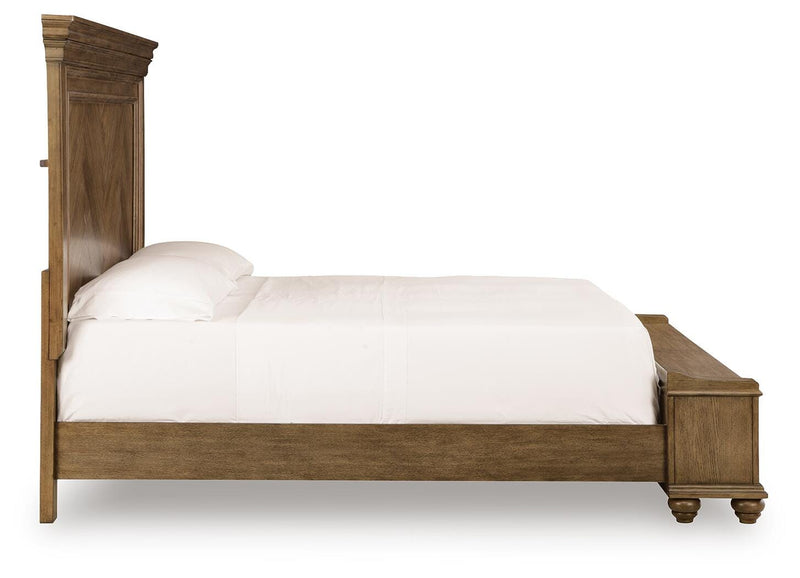 Cama de almacenamiento Waynely Panel