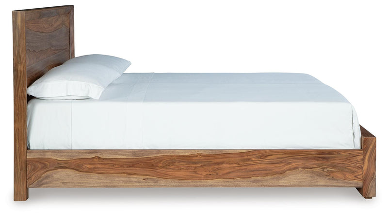 Juego de dormitorio con cama panel Dressonni