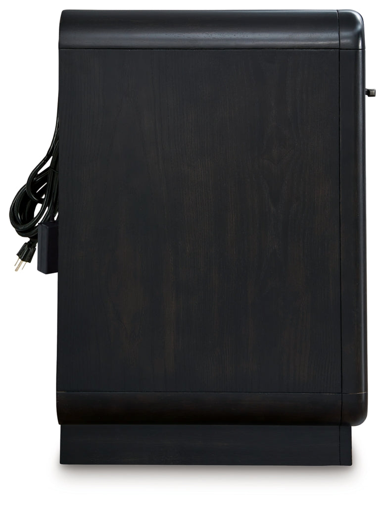 Mesa de noche de un cajón Rowanbeck